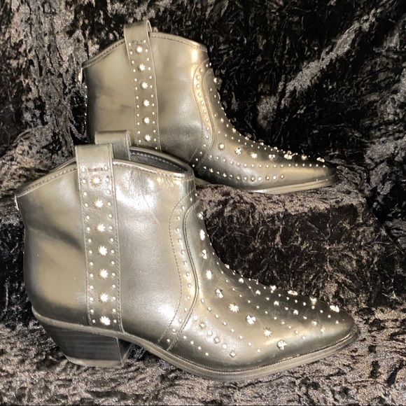 Sam Edelman Brian Western Style Studded Bootie - Picture 7 of 14